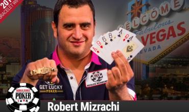 Robert Mizrachi consiguió su 4° brazalete
