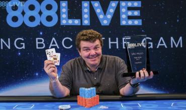 Fred Bittar se llevó el High Roller de nuestro 888Live San Pablo